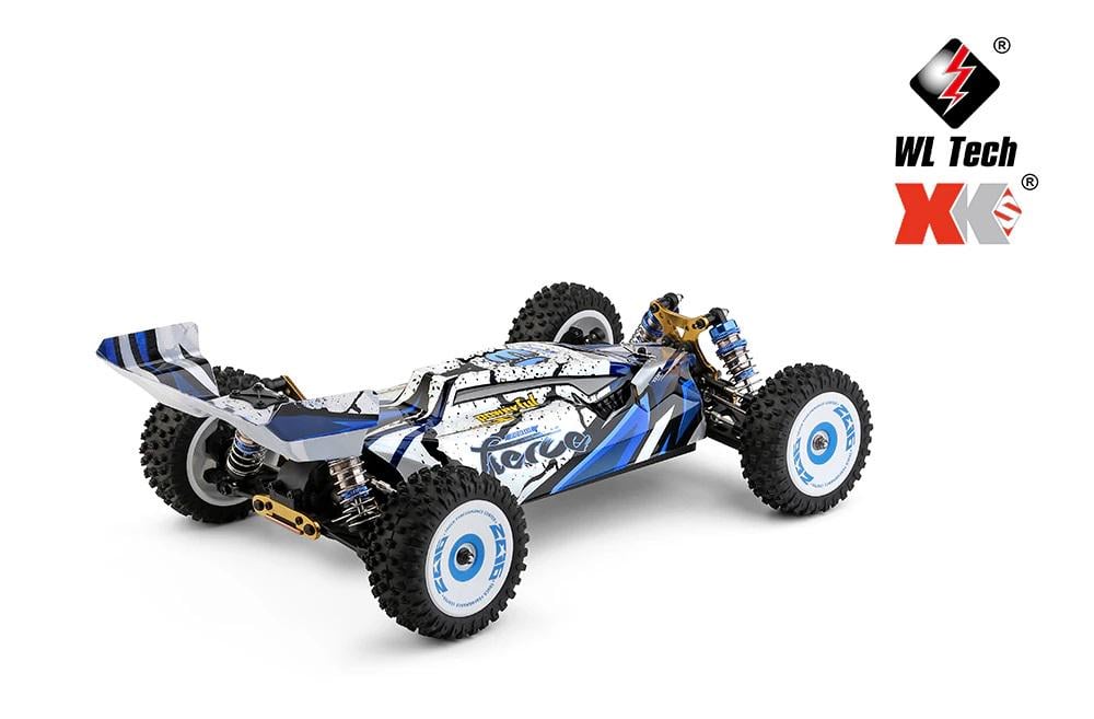 Машинка WLToys 124017 4WD 1:12 багги V2 с бесколлекторным двигателем с разгоном до 75 км/ч - фото 18