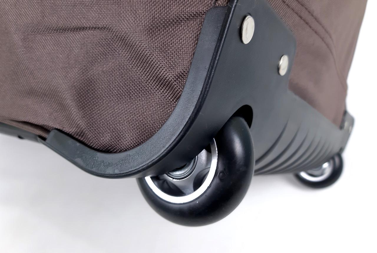Cумка дорожная Fly 130 л 86х40х40 см Коричневый (1094649919) - фото 10
