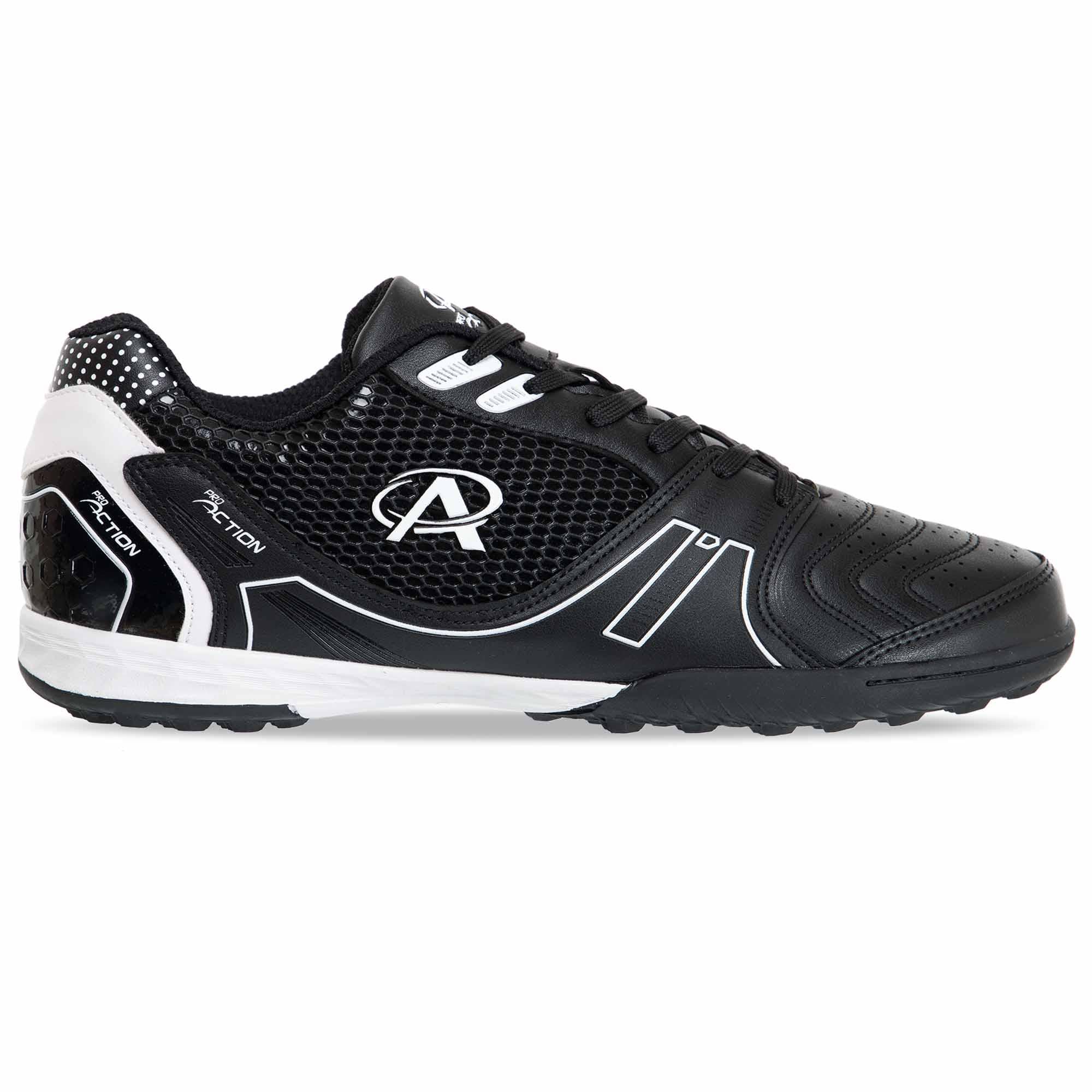 Сороконожки футбольные Pro Action VL20195-TF-BKW р. 45 Черный/Белый