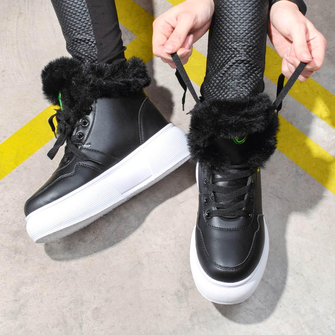 Ботинки женские на плоской подошве 324582 р. 37 23 см