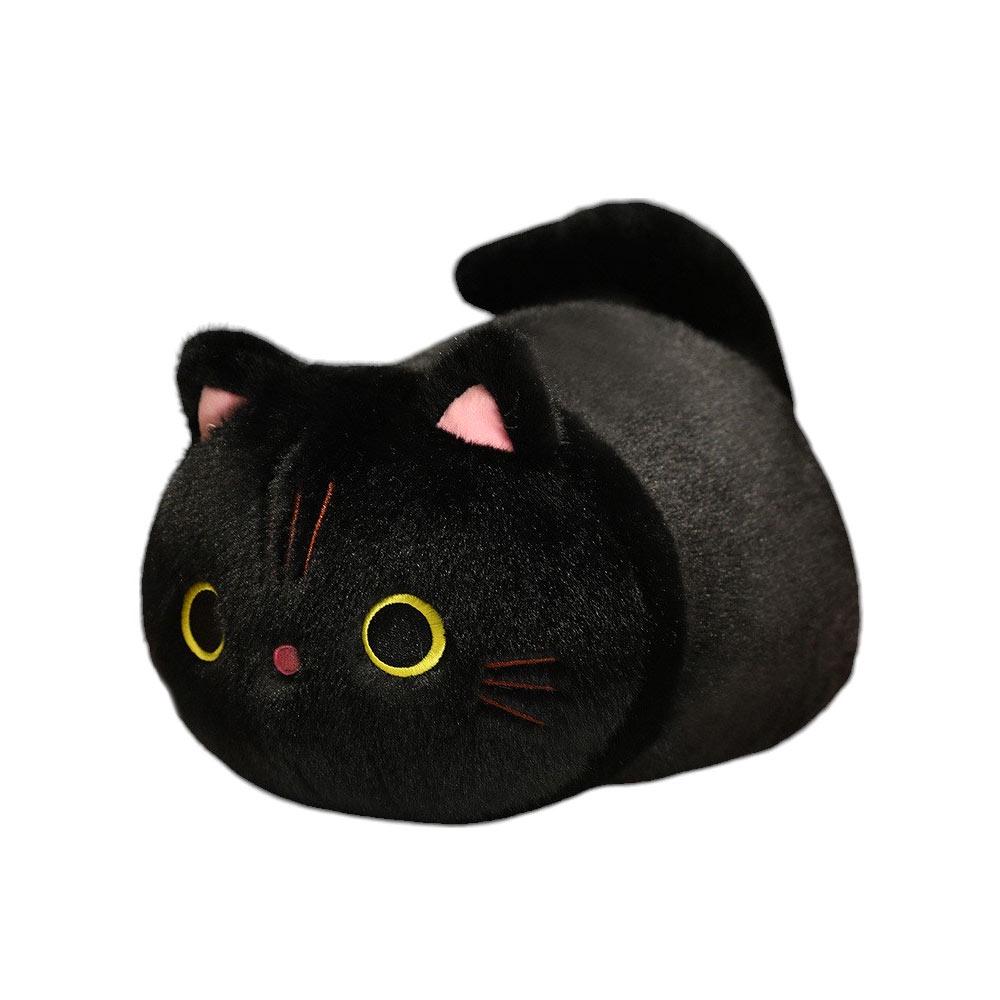 Игрушка мягкая пушистая Котик 22 см Черный (NS0003_5) Игрушка мягкая пушистая Котик 22 см Черный (NS0003_5)