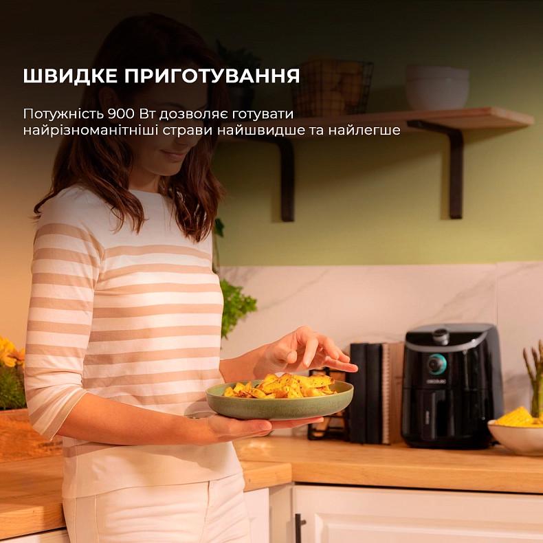 Мультипіч CECOTEC Cecofry Compact 2000 Чорний (8435484049818) - фото 5