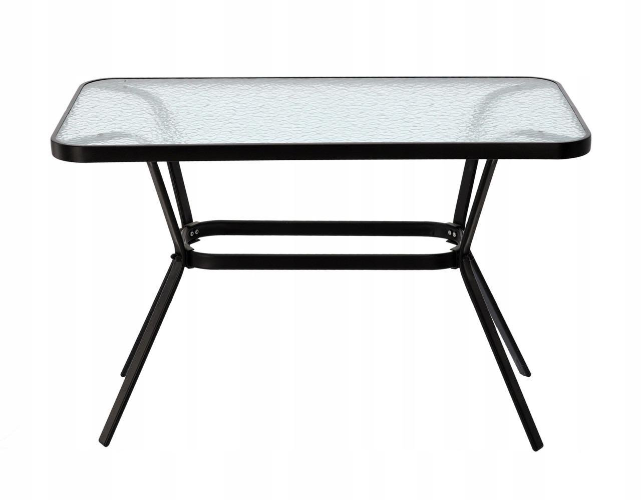 Стол садовый GardenLine Fenix 110х60х70 см Black