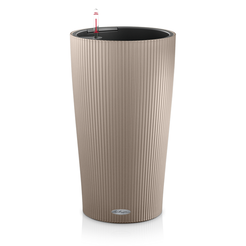 Розумний горщик Lechuza Cilindro Color 32 круглий 13 л 32x56 см Коричневий
