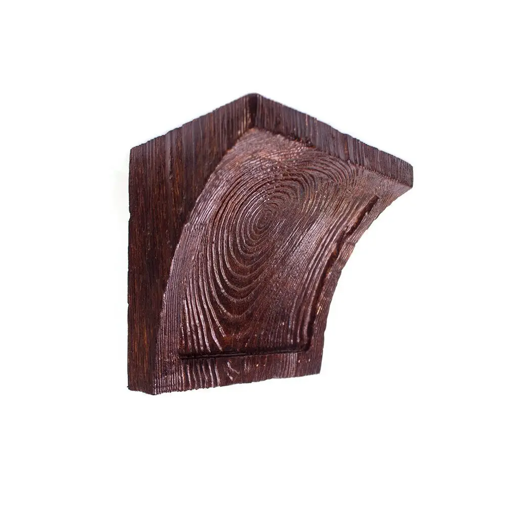 Консоль балки полиуретановая DECOWOOD Рустик EQ 025 classic 19х13 Темный (2355897128)