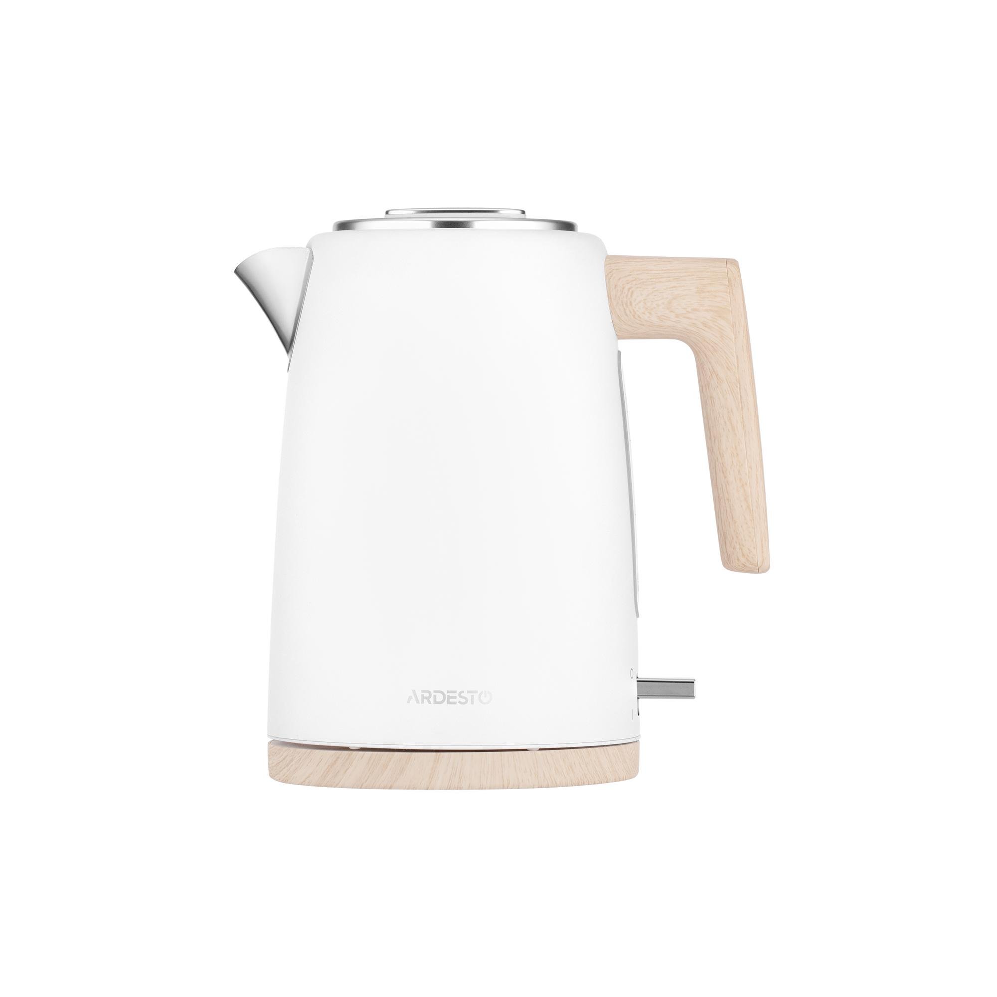 Електрочайник Ardesto EKL-F420WWD Strix 1,7 л Білий (2422442317)