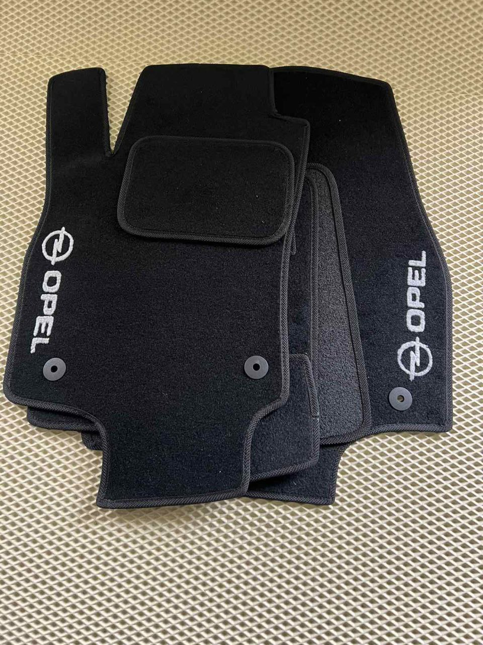 Коврики в салон ворсовые для Opel Movano C 2021- 5 шт. Черный (27327124)