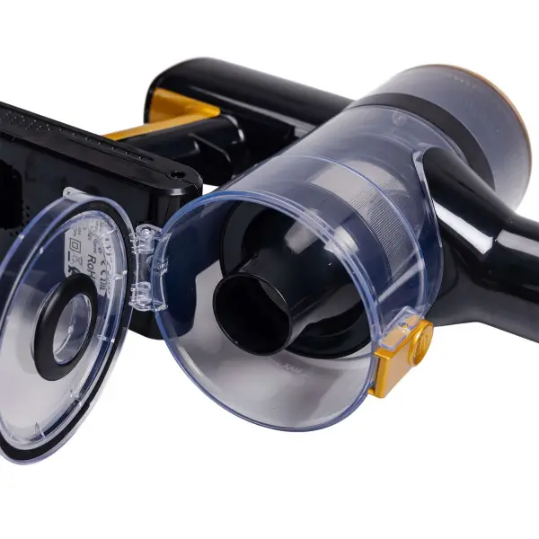 Пылесос вертикальный Sokany SK-13026 колбовый циклонный аккумуляторный 3300 Вт Золотой - фото 5 Пылесос вертикальный Sokany SK-13026 колбовый циклонный аккумуляторный 3300 Вт Золотой - фото 5