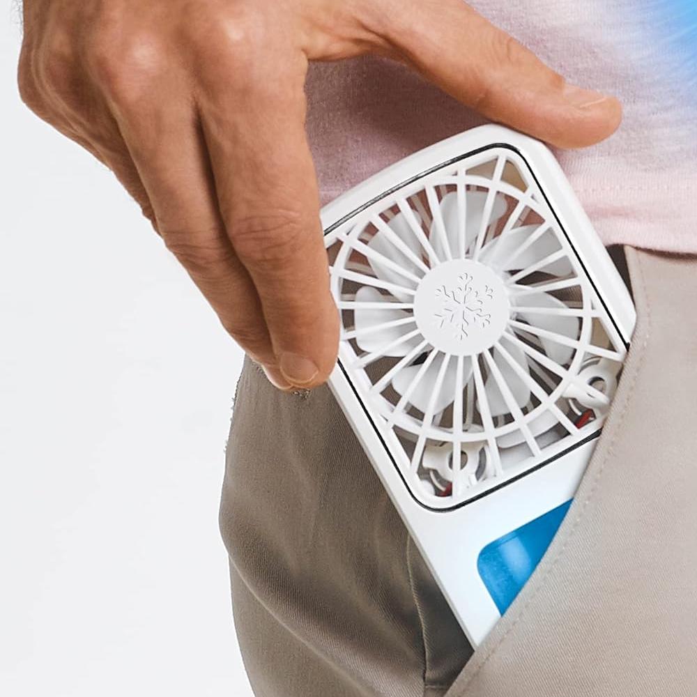 ᐉ Мини-вентилятор портативный Portable Fan PF-15 USB с водяным ...
