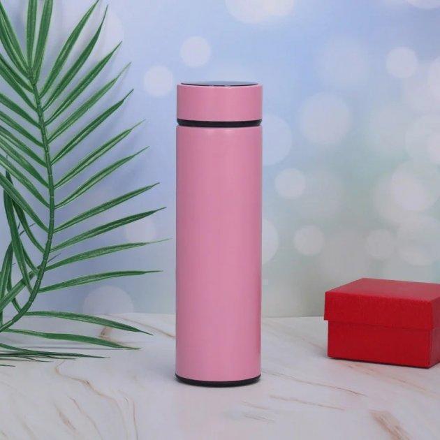 Термос з LED індикатором температури та сенсором 500 мл Рожевий (5060142) - фото 6 Термос з LED індикатором температури та сенсором 500 мл Рожевий (5060142) - фото 6