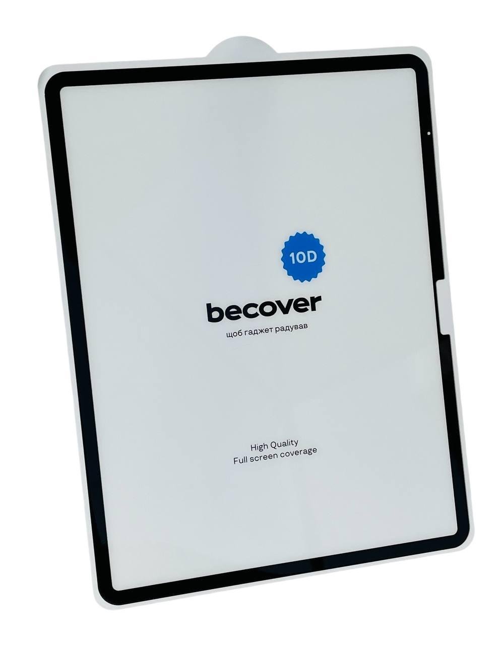 Защитное стекло BeCover 10D для планшета Apple iPad Air 13" 2024 A2898/A2899/A2900 Black (2385257244)