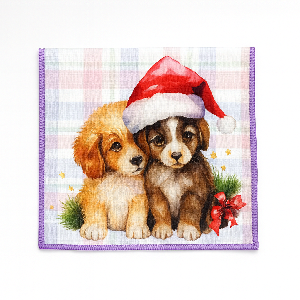 Салфетки-полотенца из микрофибры Luxyart Рождество 25х50 см 8 шт. (LR-280) - фото 2