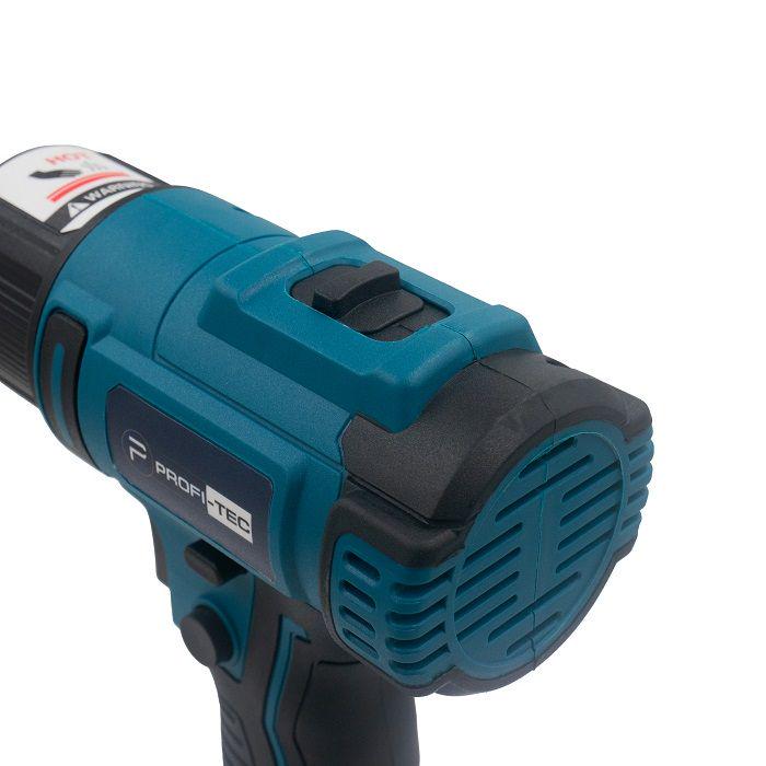 Фен акумуляторний PROFI-TEC 20V DHG550PT POWERLine без акумуляторів та зарядного пристрою (005933) - фото 8