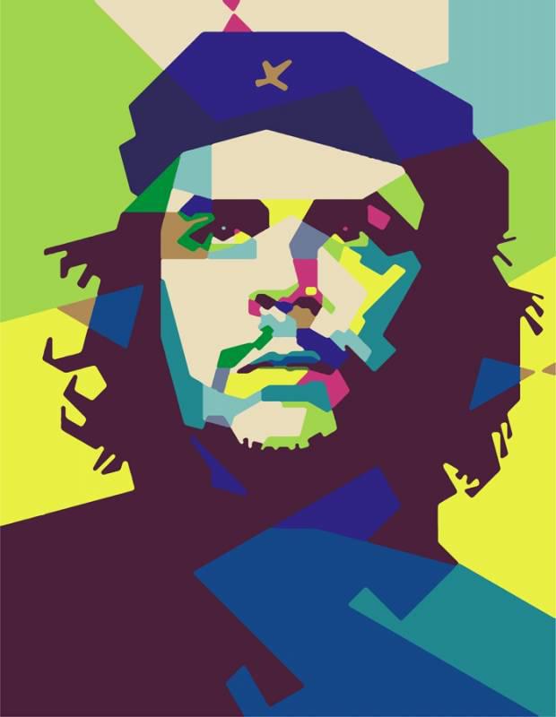 Картина за номерами Rosa Ернесто Че Геваро 35х45 см (Az-209972)