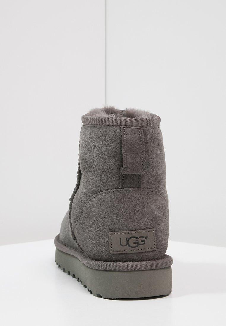 Угги женские UGG Classic Mini II р. 37 Grey (1016222) - фото 5