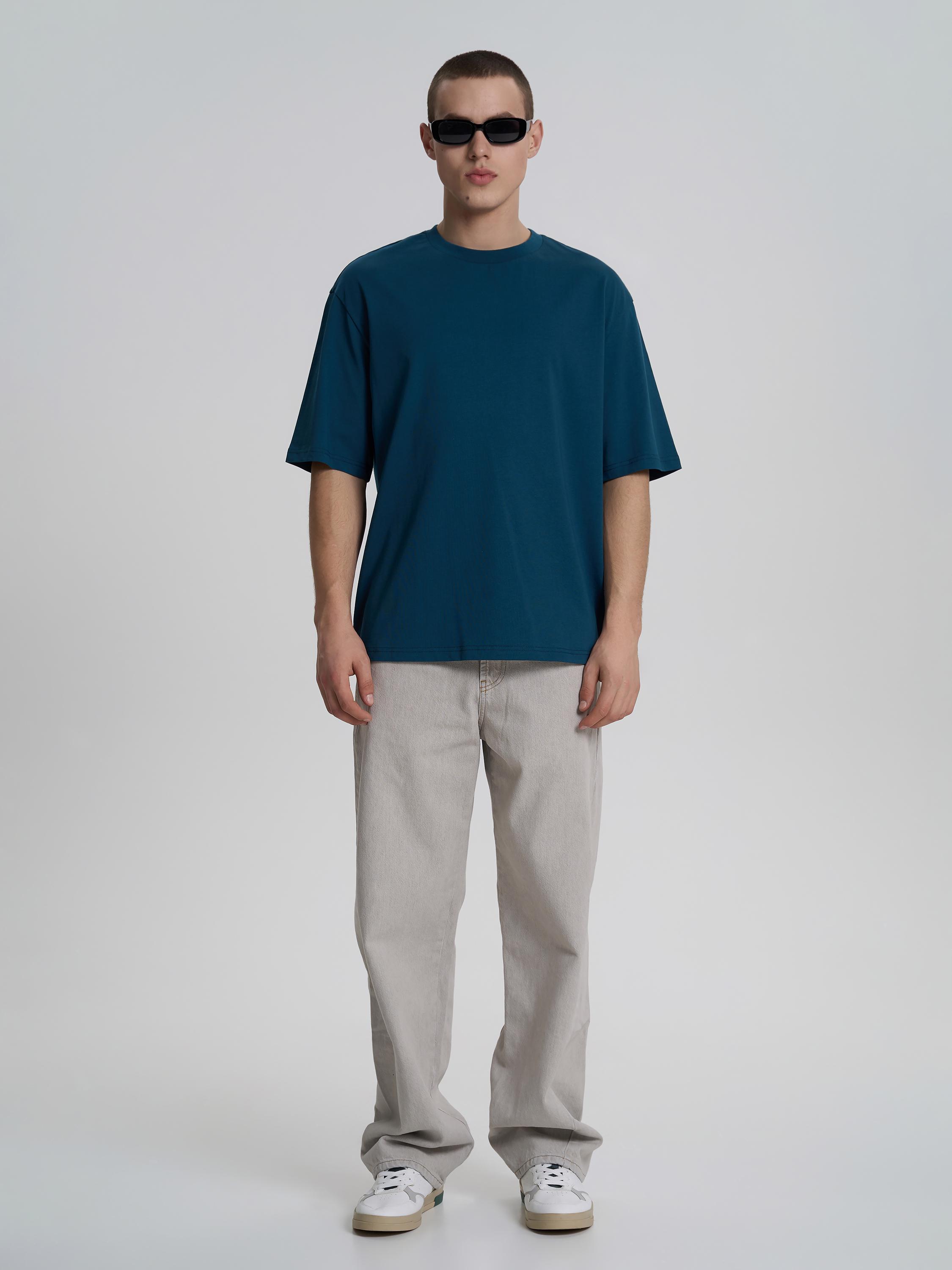 Футболка мужская ROZA 230926 L Сине-зеленый (4824005722110) - фото 2