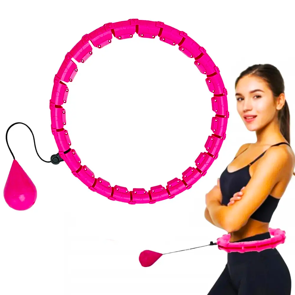 Хулахуп HulaSmart с утяжелителем для фитнеса (27387295) - фото 5 Хулахуп HulaSmart с утяжелителем для фитнеса (27387295) - фото 5