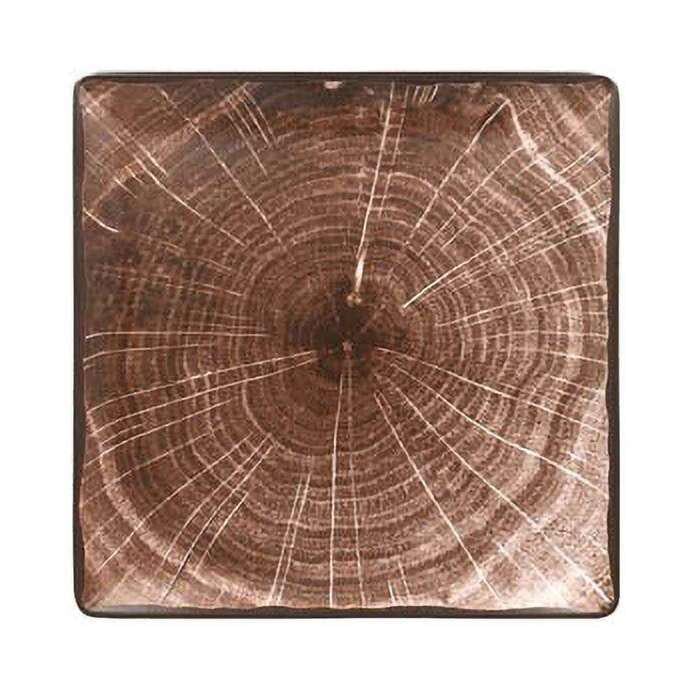 Тарелка квадратная Rak Woodart 30 см Oak Brown (WDEDSQ30OB)