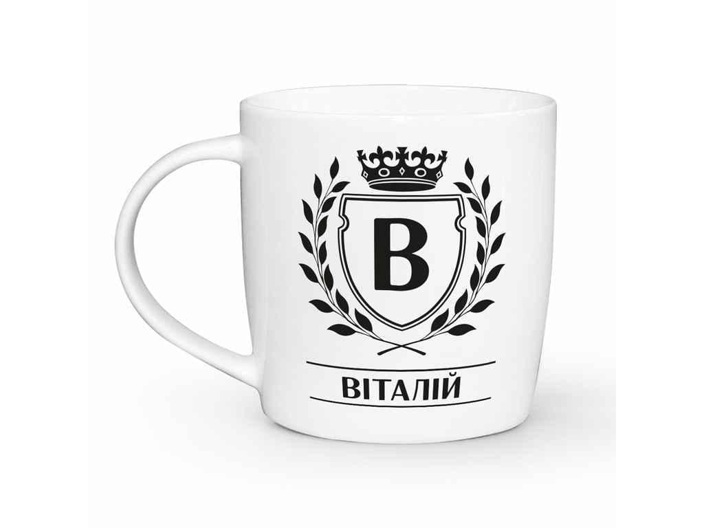 Чашка Kvarta бочка "Віталій" 360 мл (2504)