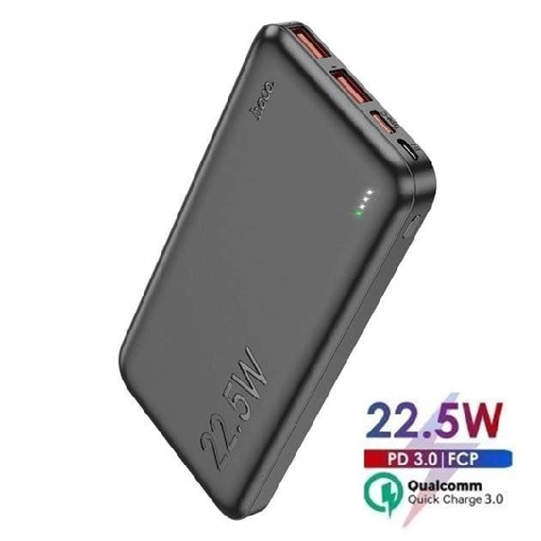 Повербанк Hoco J101 Astute 22,5W 10000 mAh Black - фото 3