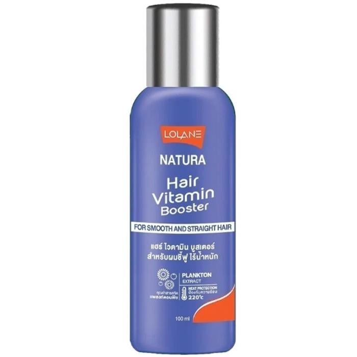 Сироватка-бустер для випрямлення та відновлення волосся Lolane Natura Hair Vitamin Booster For Smooth and Straight Hair ( 50141)