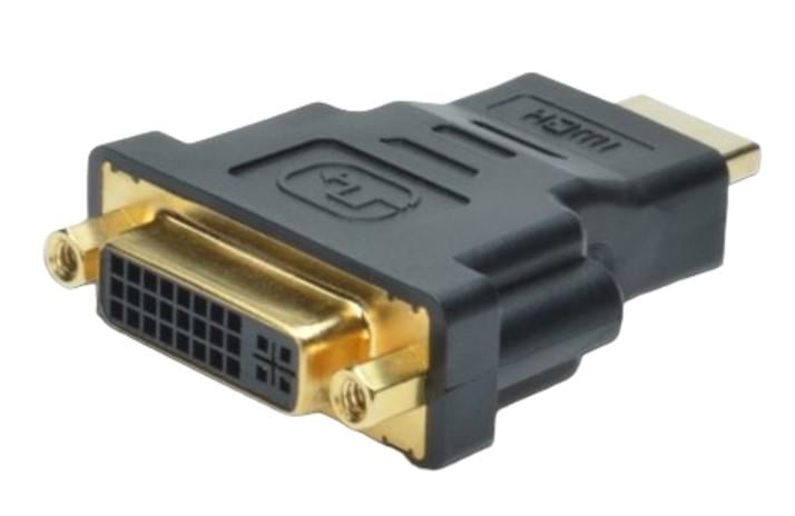 Адаптер Digitus HDMI -DVI-I 24 + 5 Black (ERC-AK-330505-000-S)