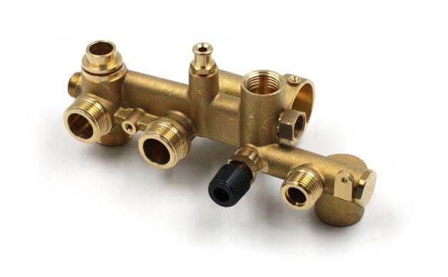 Гидравлический узел коллекторный для газового котла Italtherm/Tiberis 803000017 (00000051530)