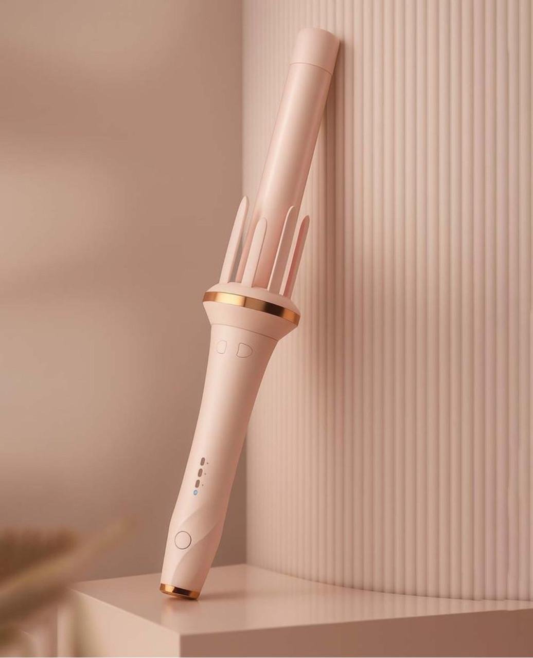 Плойка автоматическая LUNI для волос Розовый (2810864033)