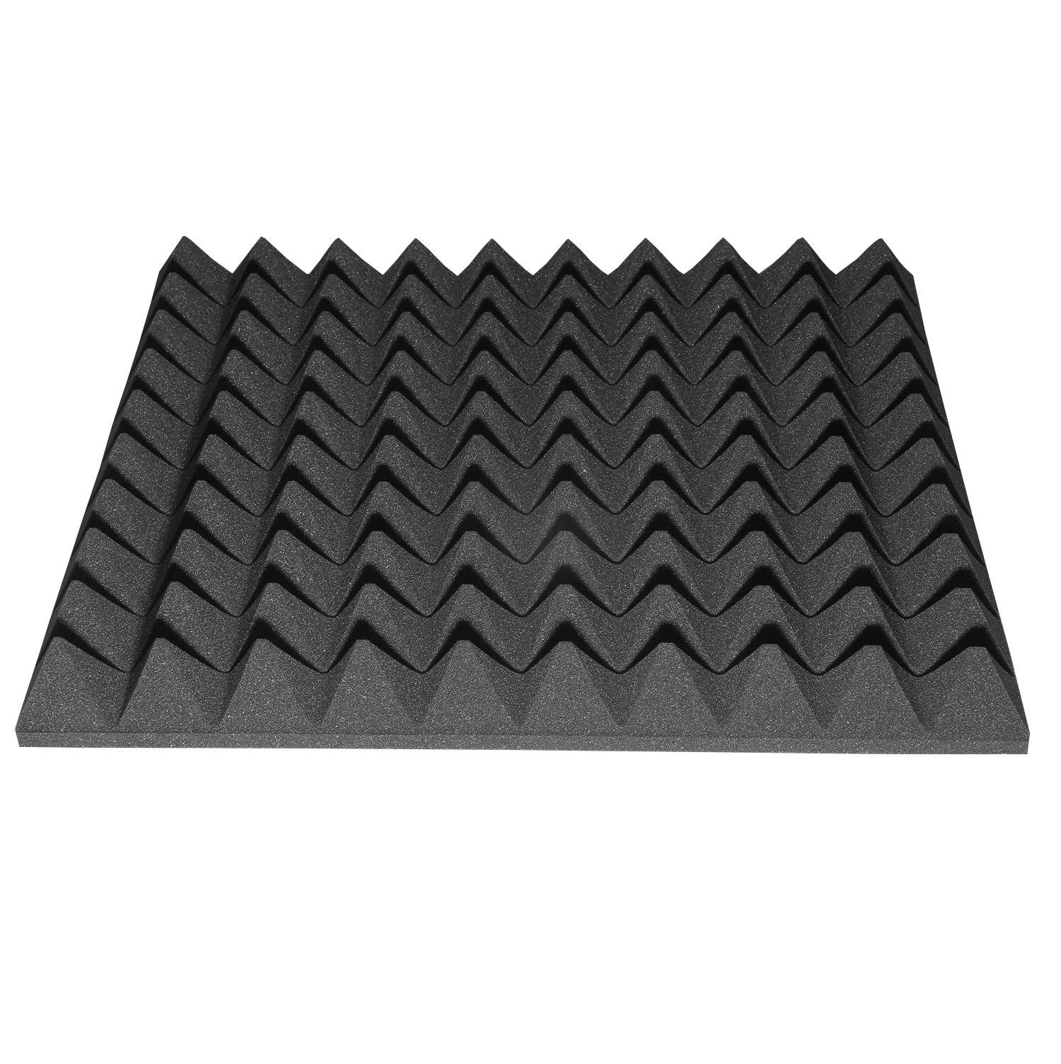 Акустичний поролон Ecosound піраміда 40 50х50 см Чорний графіт (805)