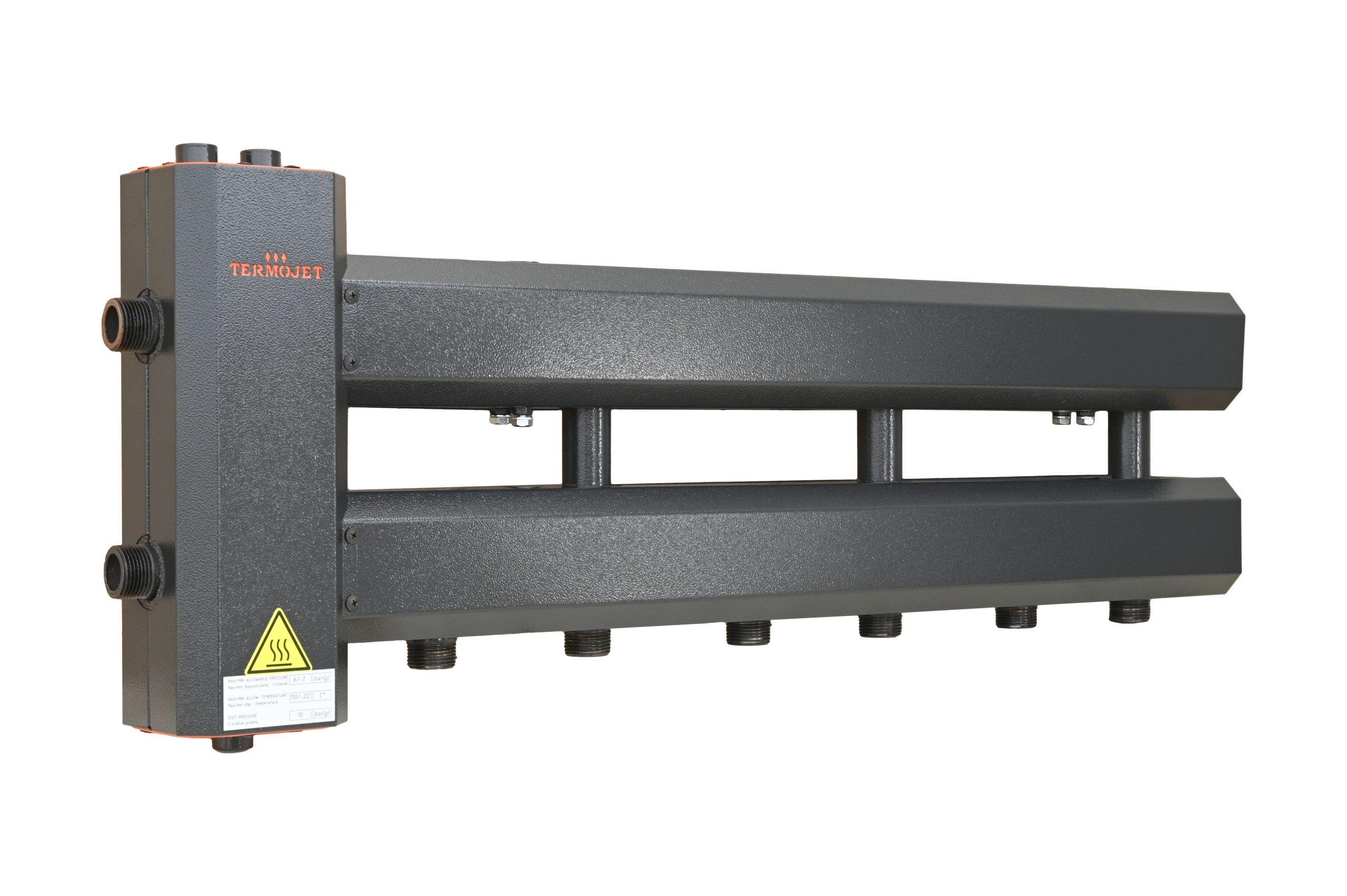 Коллектор без теплоизоляции КГС32Н.125/200 3+1 вниз (84040332L)