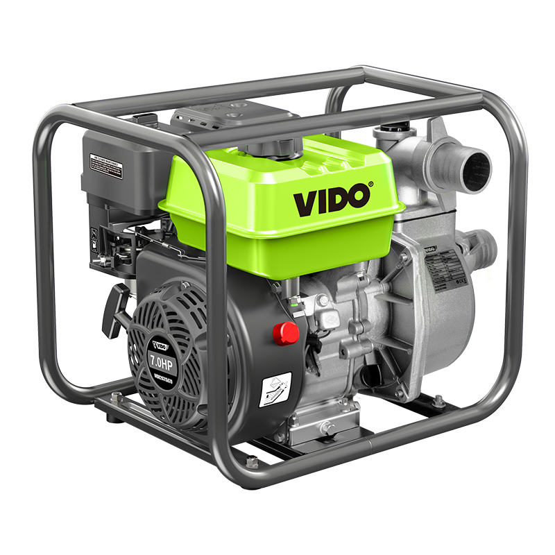 Мотопомпа бензиновая Vido WD020315070 50 мм 7.0 кс (27648844) - фото 2 Мотопомпа бензиновая Vido WD020315070 50 мм 7.0 кс (27648844) - фото 2