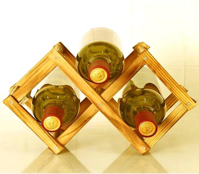 Полка для вина настольная Лилиан 2 Карри (Впс-200803)