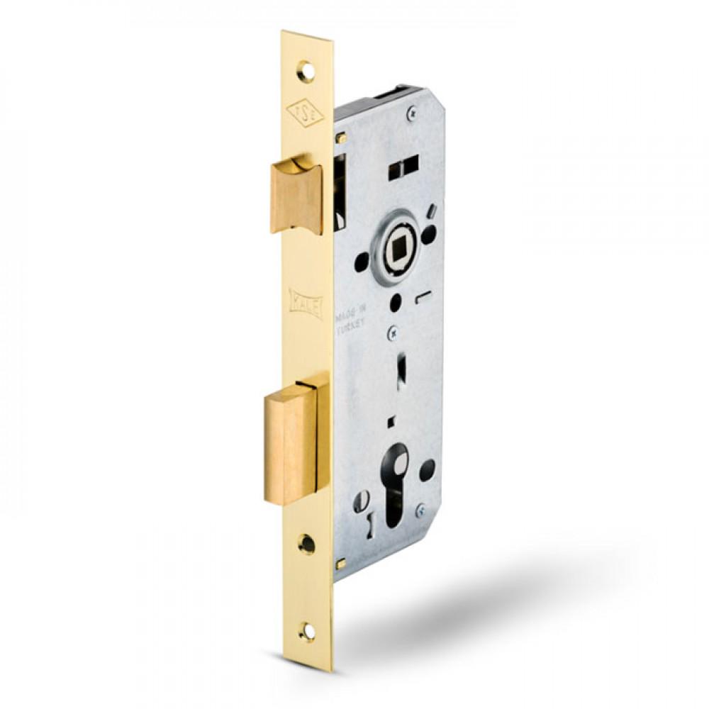 Замок 152-R врезной цилиндровый планки с покрытием латунь бексет 40 мм (1-30130) - фото 2 Замок 152-R врезной цилиндровый планки с покрытием латунь бексет 40 мм (1-30130) - фото 2