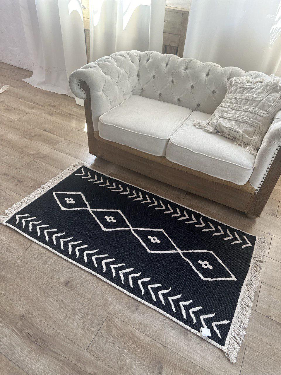 Килим бавовняний двосторонній CarpetKA 120х180 см (PMK-0003)
