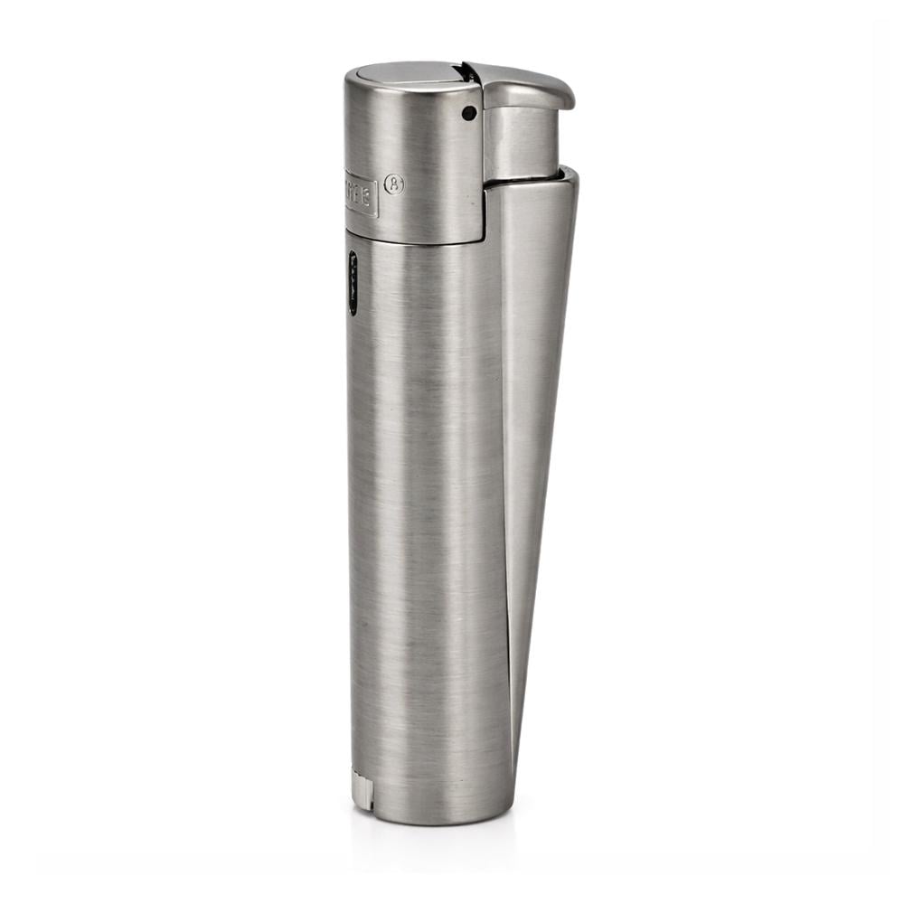 ᐉ Зажигалка Clipper Metal Turbo Jet Silver (ЗК-54) • Купить в