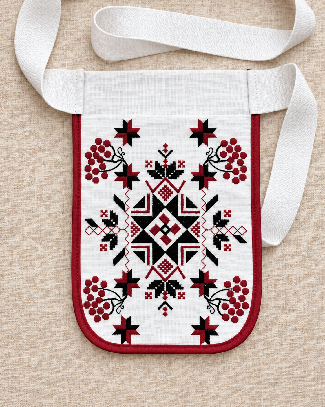 Кошелек на пояс женский XRmaster Калина Белый (38239871)