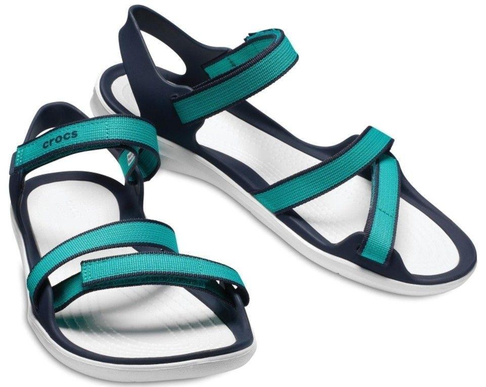 Сандалії дитячі Crocs Swiftwater Webbing Light Blue р. 33/34 Блакитний (24617) Сандалії дитячі Crocs Swiftwater Webbing Light Blue р. 33/34 Блакитний (24617)