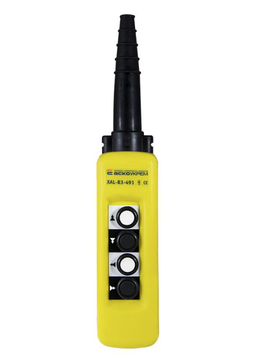 Пост тельферный АСКО-Укрем XAL-B3-491 4-положения 4NC+4NO+4NO две скорости IP65 (A0140050014)