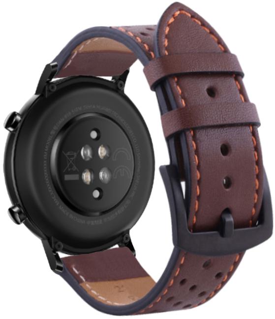 Ремешок кожаный Classico для Huawei Watch GT 2 42 мм Brown (16939)