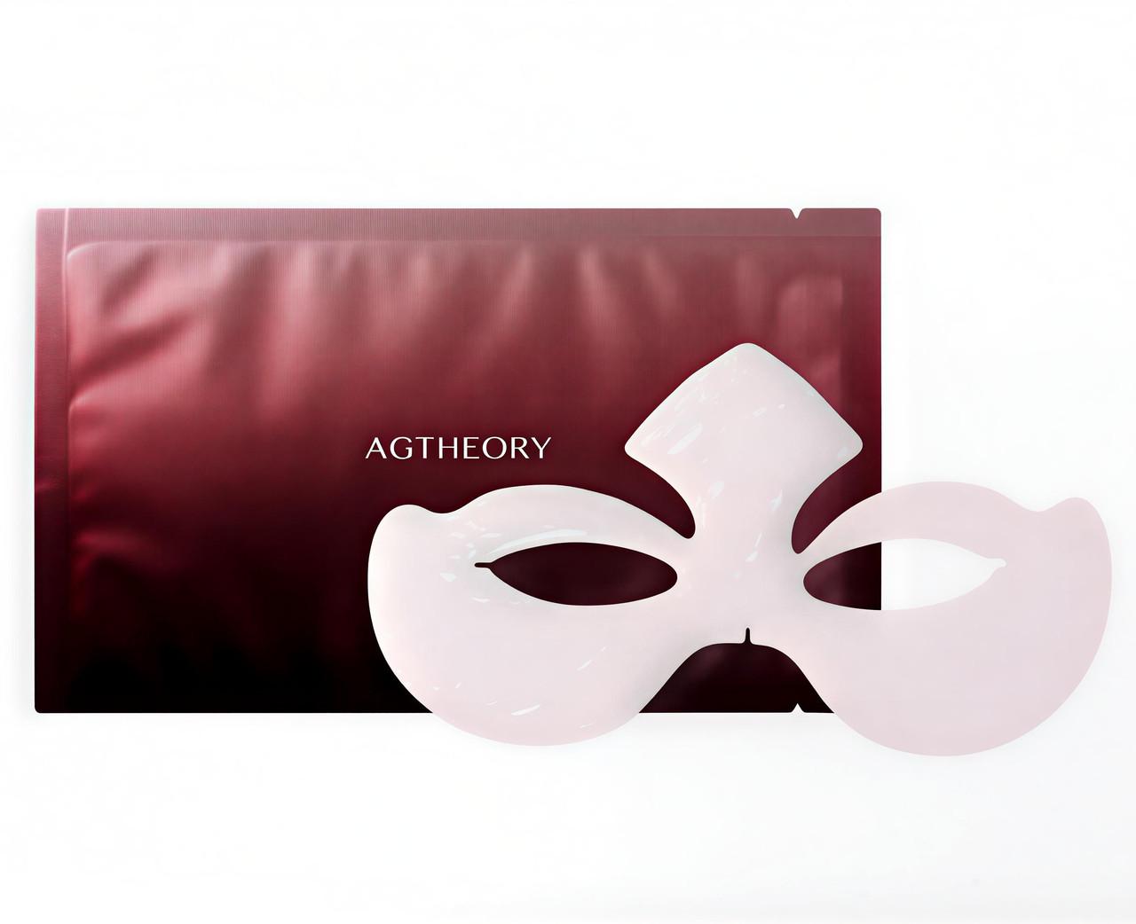 Маска для т-зоны пептидная омолаживающая AXXZIA AGTHEORY Radiance Eye Sheet (3008158295)