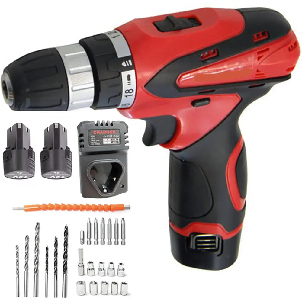 Электрический шуруповерт 12V с 2 аккумуляторами (MA753) - фото 4