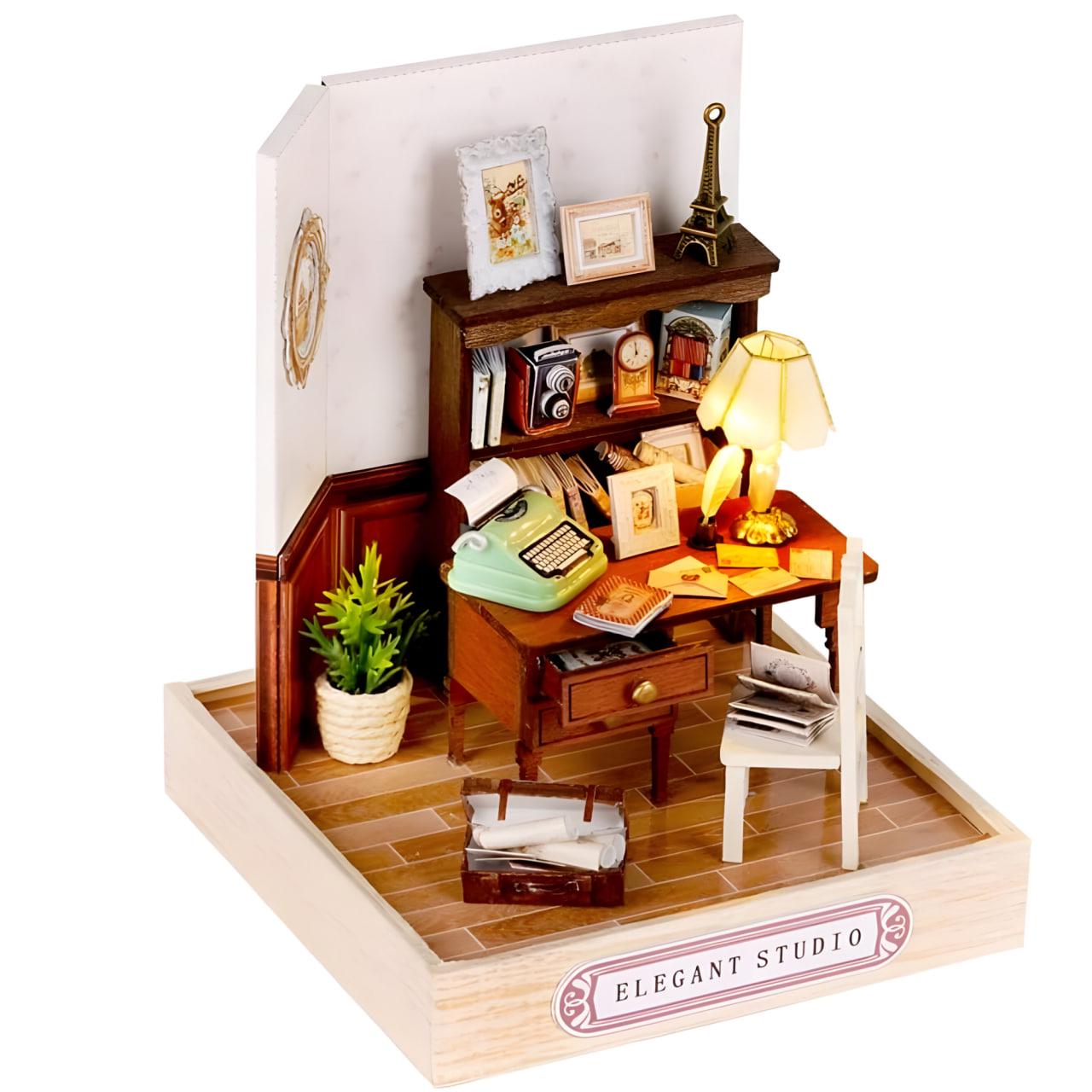 Конструктор 3D Румбокс Элегантная студия своими руками со световыми эффектами (QT-031) - фото 2 Конструктор 3D Румбокс Элегантная студия своими руками со световыми эффектами (QT-031) - фото 2