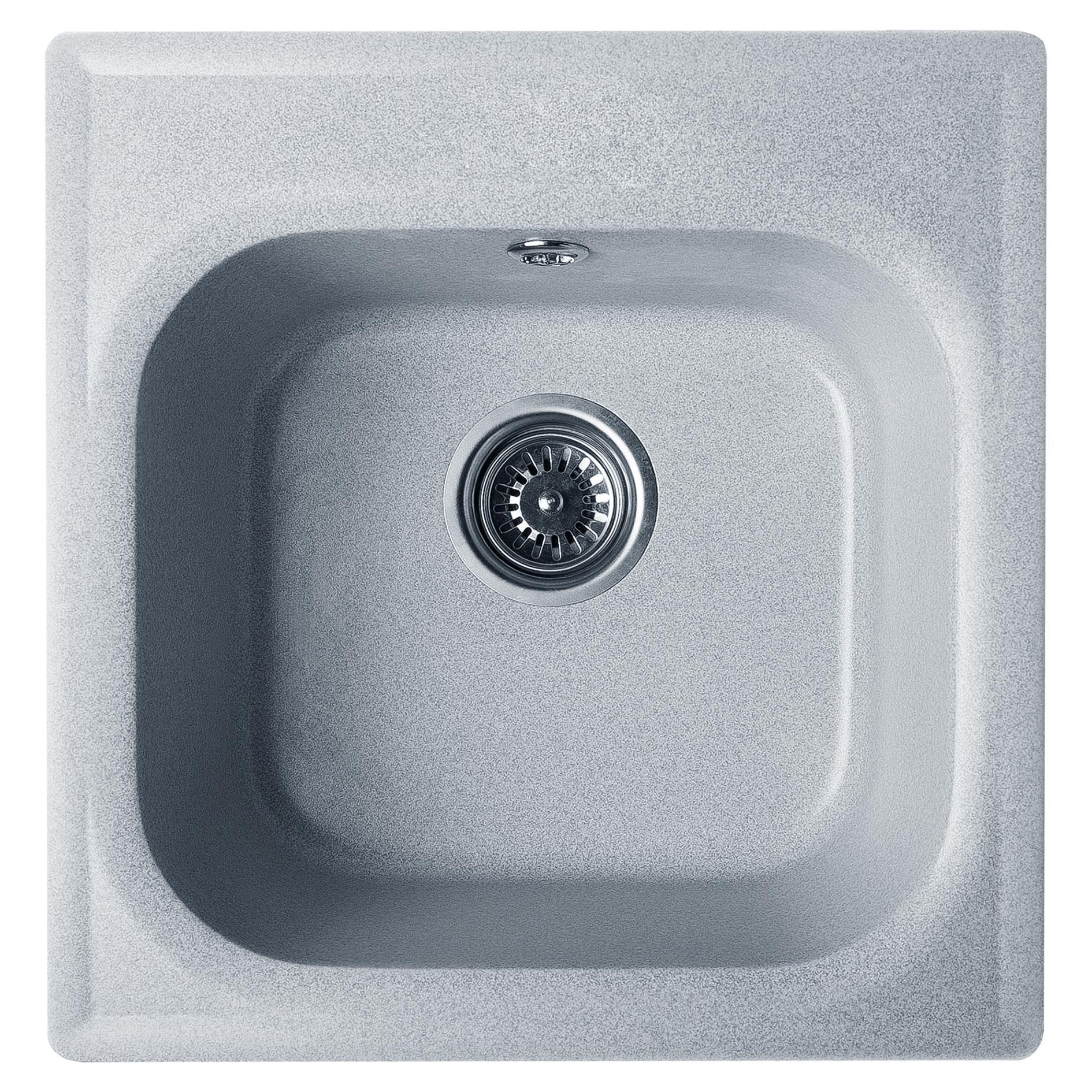 Мойка кухонная Valetti 1N 430x440 мм Серый