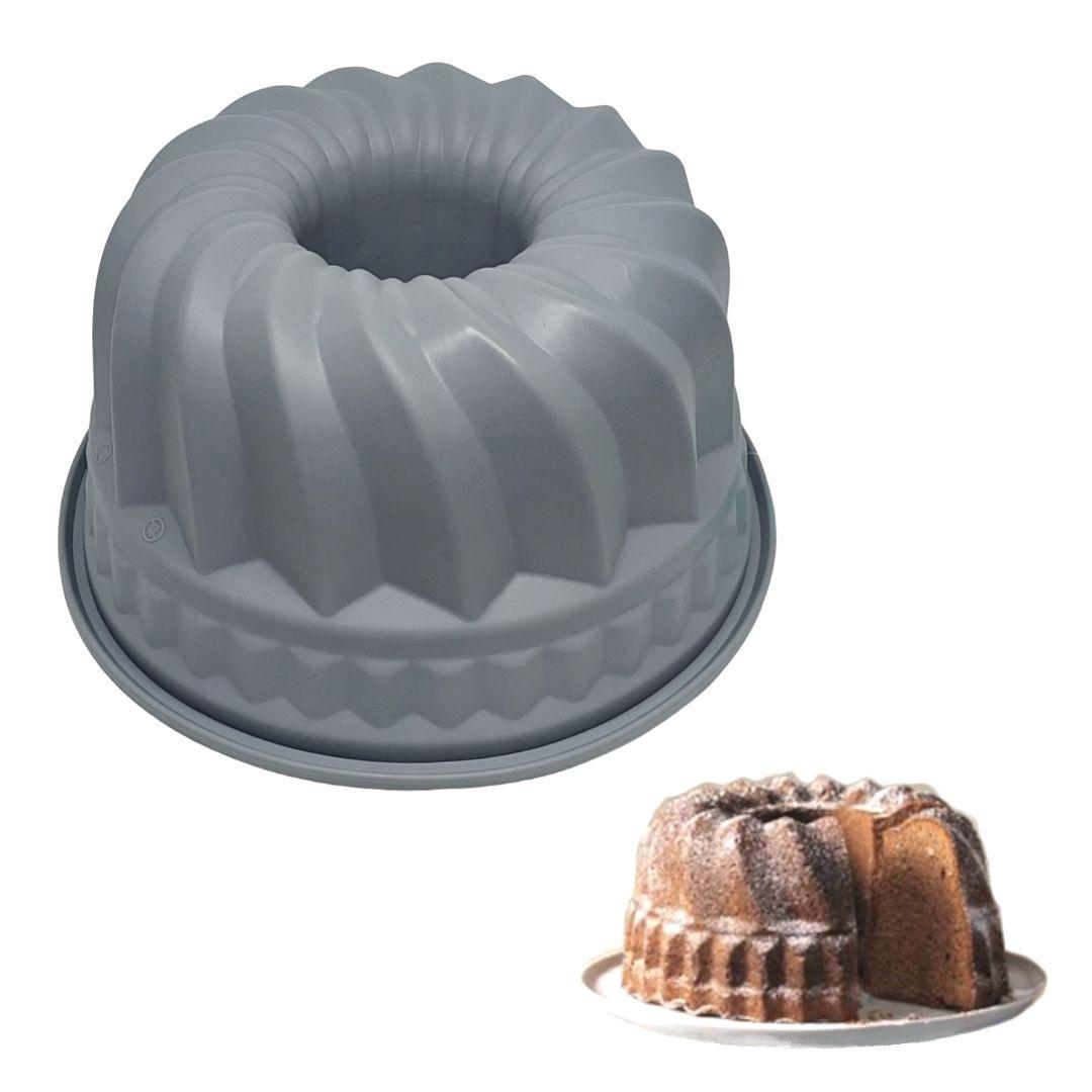 Силиконовая форма Profsil Кекс с втулкой D 23,2 см Серый (204703-сер) - фото 2 Силиконовая форма Profsil Кекс с втулкой D 23,2 см Серый (204703-сер) - фото 2