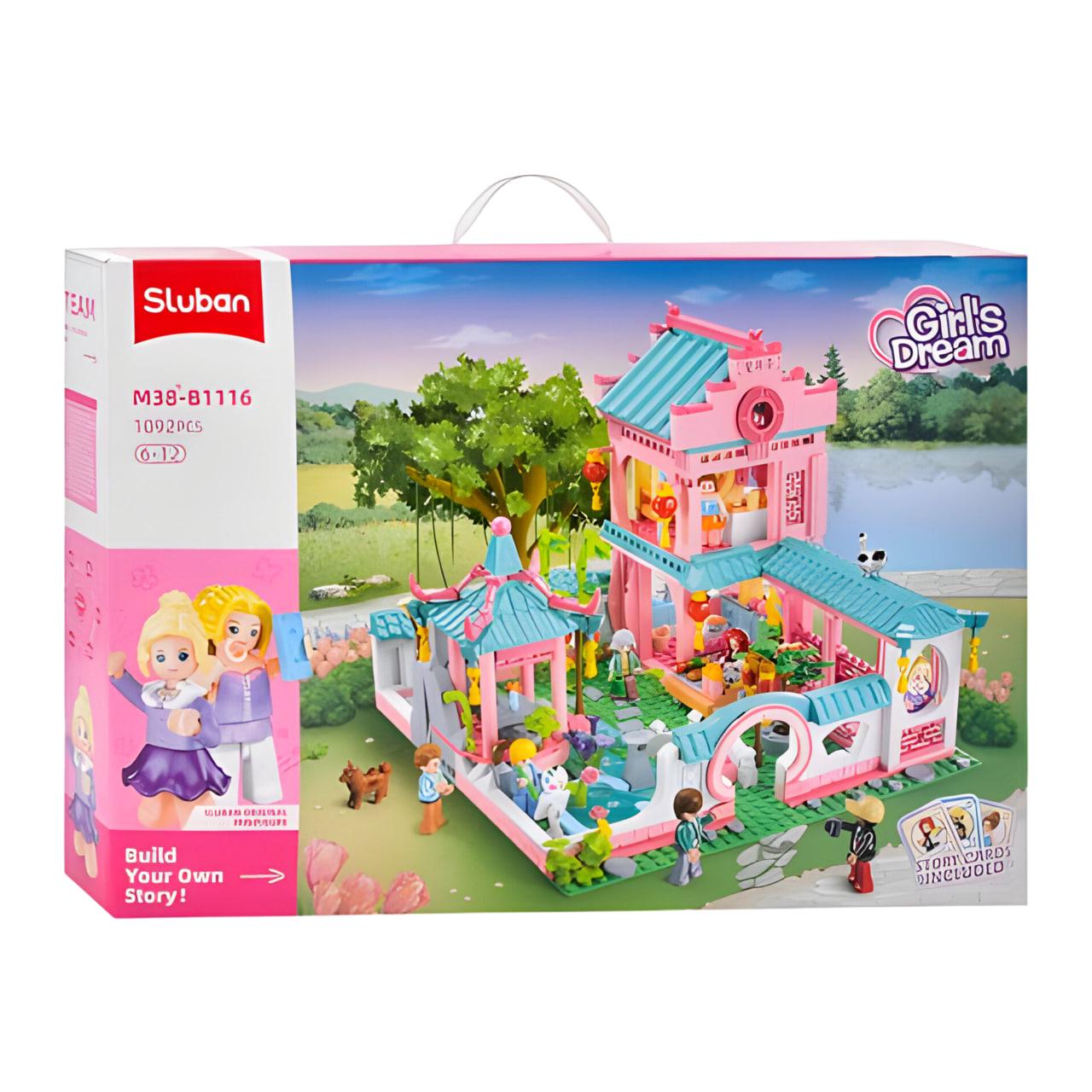 Конструктор Sluban Вілла в китайському стилі 1092 деталі (M38-B1116) - фото 4