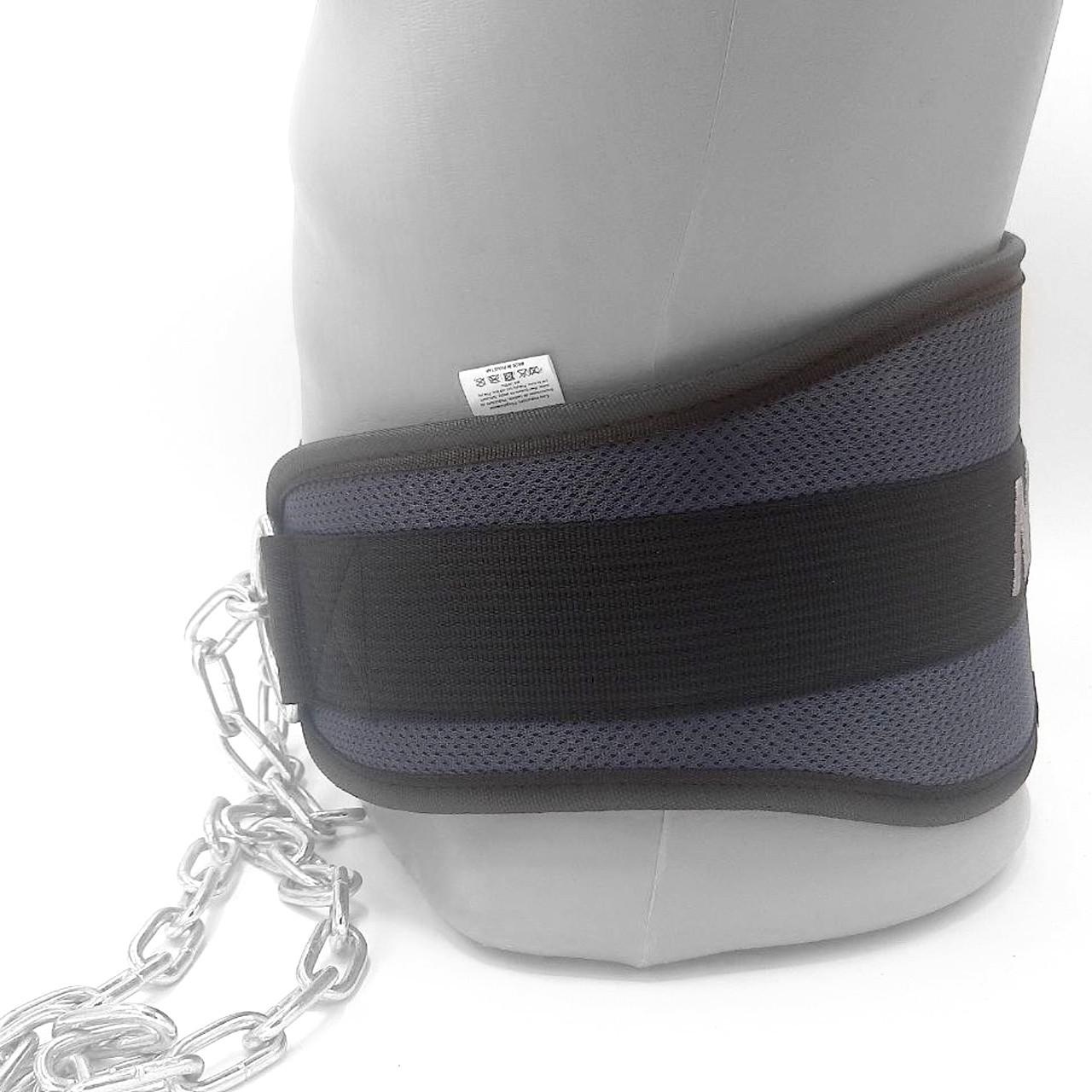 Пояс для обременений с цепью MadMaxMFA-290 неопреновый Dark grey/Orange (A-012690) - фото 8 Пояс для обременений с цепью MadMaxMFA-290 неопреновый Dark grey/Orange (A-012690) - фото 8