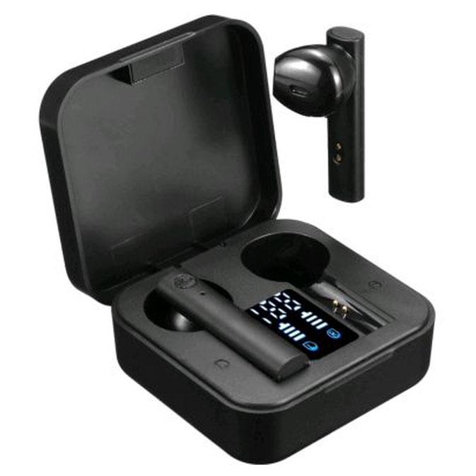 Наушники беспроводные TWS MiPods PRO+LCD MI Bluetooth Черный (ws45618)