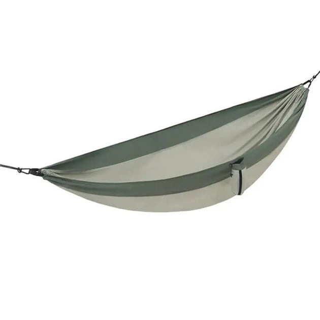 Гамак двухместный Naturehike NH21DC011 из полиэстера производный антиопрокидывающейся системой 290x180 см с Оливковый (571416)