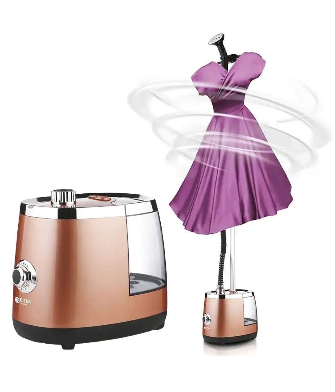 Відпарювач для одягу ВІТЕК BT-3047 парова праска 3800 Вт Бежевий (19158831) - фото 2 Відпарювач для одягу ВІТЕК BT-3047 парова праска 3800 Вт Бежевий (19158831) - фото 2