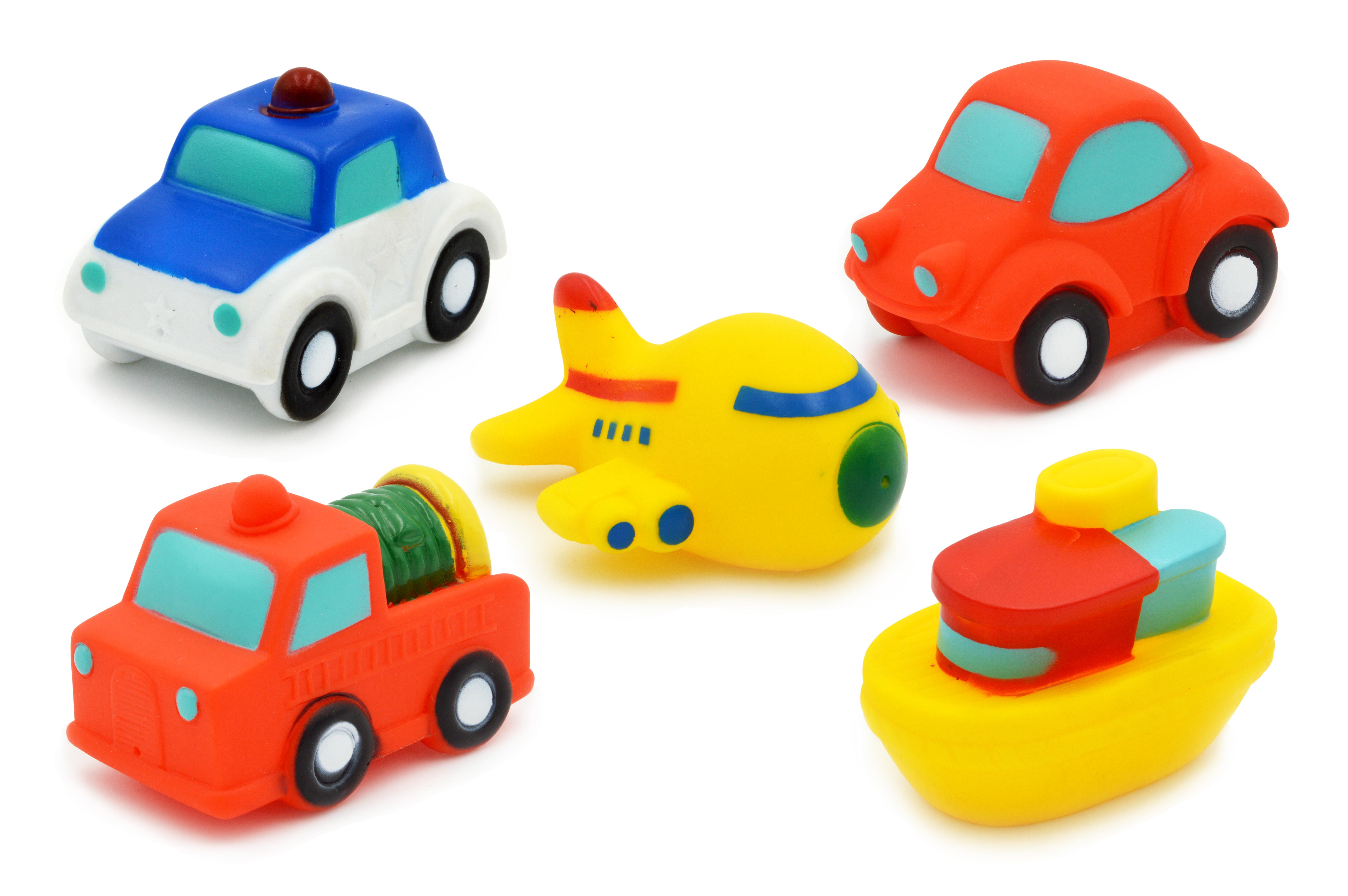 Пищалки Транспорт 5 в 1 (2641-5С)